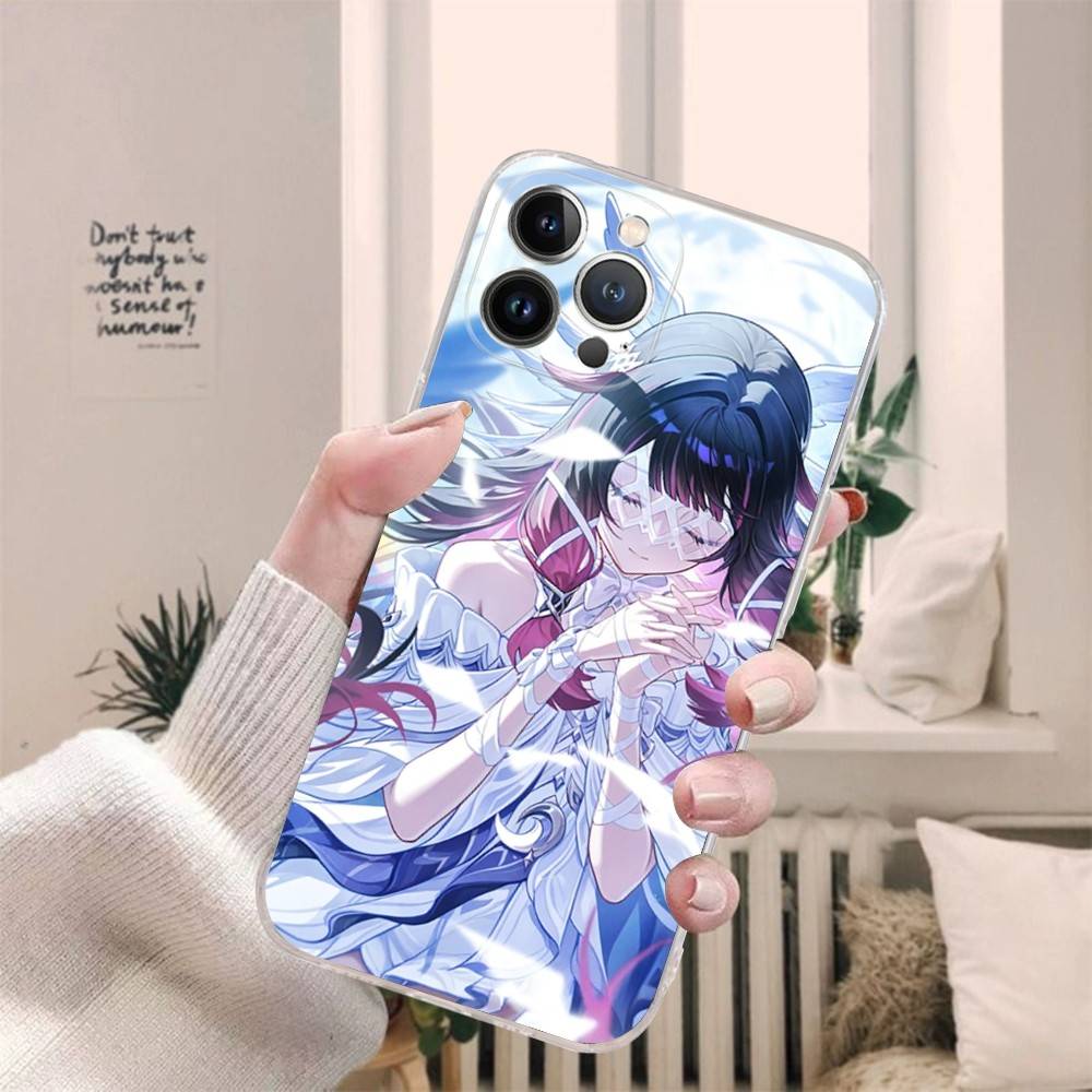 

Genshin Impact Columbina for iPhone 17 16 15 14 13 12 11 Pro Max Plus Transparent Soft TPU Phone Cover iPhone 17 Pro