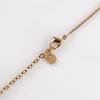 Dior High heel motif Necklace Plated Gold 6.5g Women Used