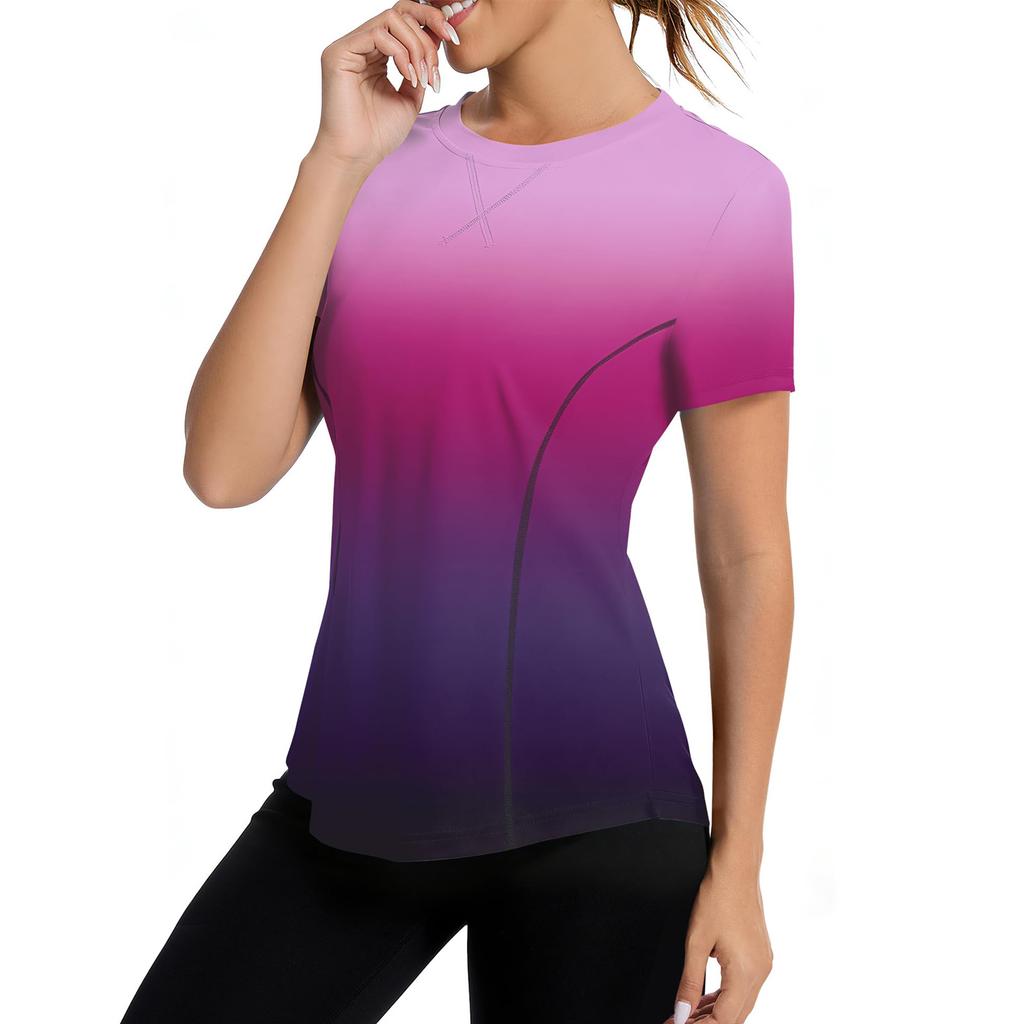 Women's Blouse Fashionable and Casual T-shirt Top