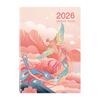 A4 2026 Schedules Notebook Work Efficiency 24 Sheets Agenda Planner Learning Plan Life Check-in 2026 Calendar Planner Office