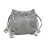 High Value Butterfly Decoration Shoulder Messenger Bag Summer Niche Design Chain Model Pumping Belt Bucket Bag