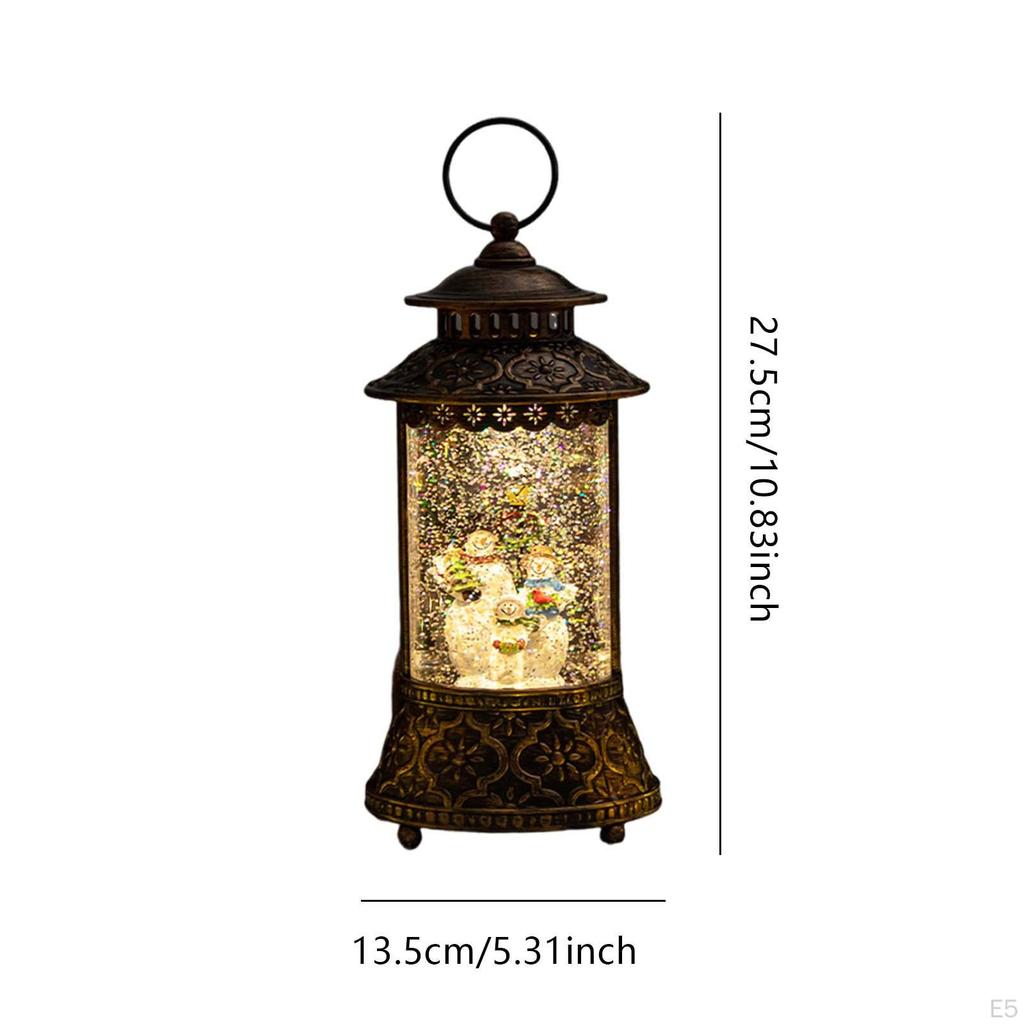 Weihnachts-Musiklaterne, beleuchtetes Geschenk für die Party