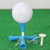 Portable Golf Tee Adjustable ABS Anti-flying Tripod Golf Tee for Training