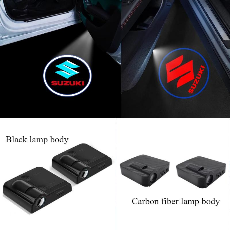 2 Stück Autotürleuchten Logo Projektor Für Suzuki JIMNY Grand vitara Sx4 swift Alto Auto Tür Willkommenslogo Projektorleuchten