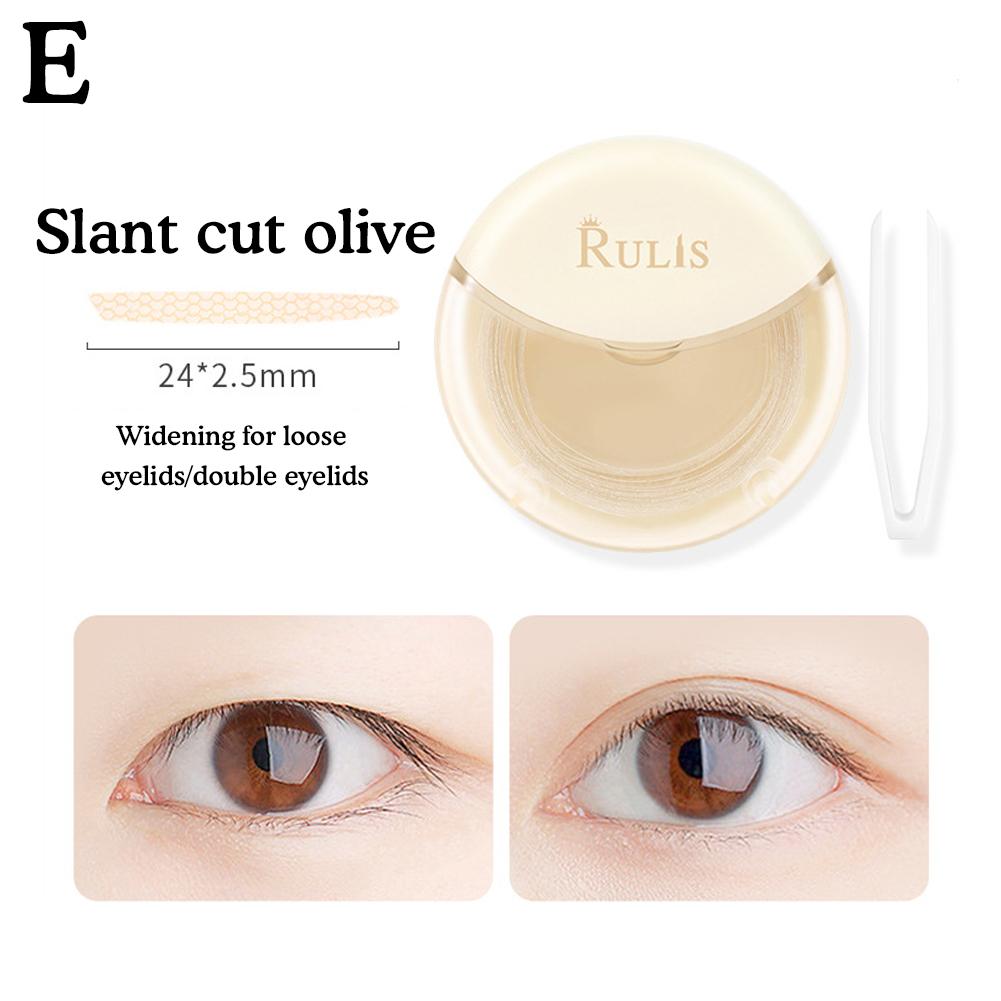 

Двойной пластырь для век для женщин, невидимый натуральный матовый бесследный артефакт, эксклюзивный для опухших глазных фолликулов в форме оливы