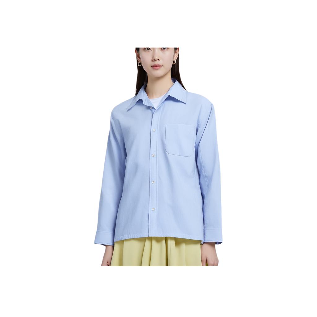 Vans Tdc Collection Street Smart Series Simple Comfortable Soft Skin-Friendly Long Sleeve Shirt Unisex shirts Blue VN000P04F221