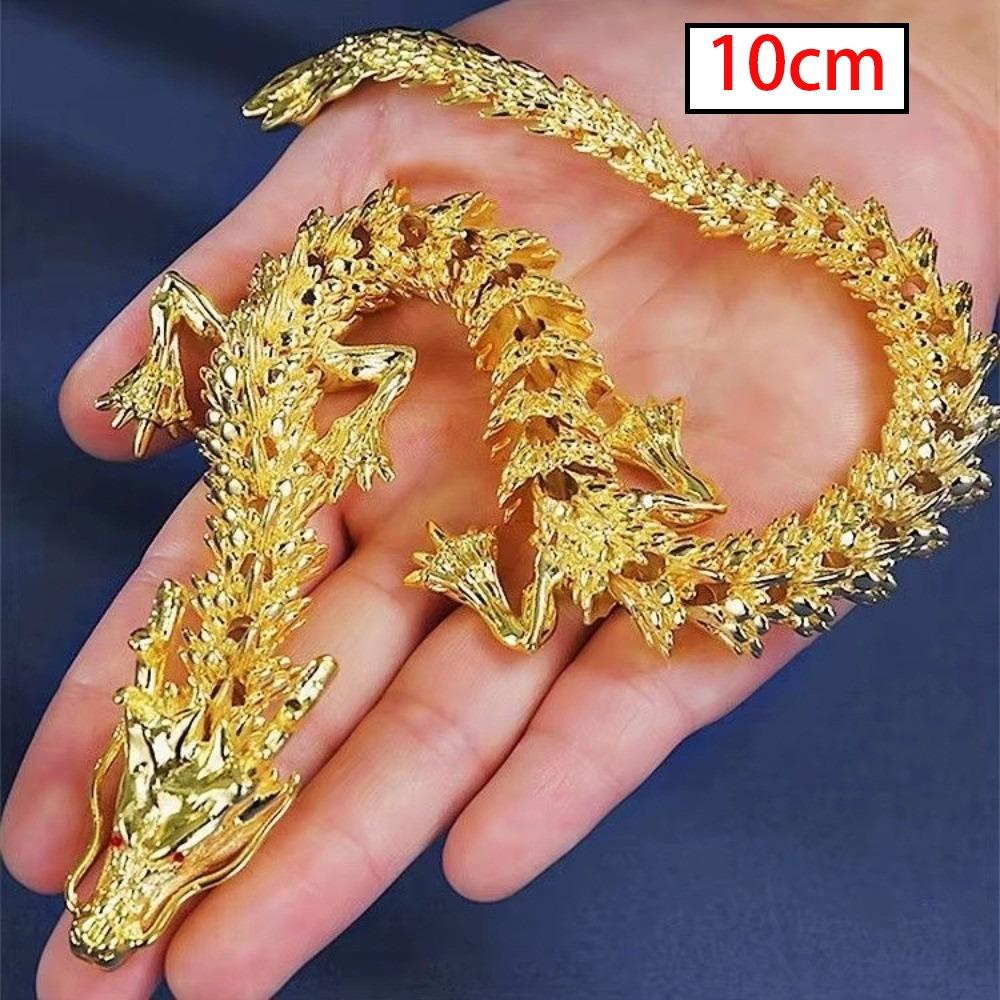 Symbol of Power and Good Luck Five-Clawed Golden Dragon Ornament Desktop Decoration