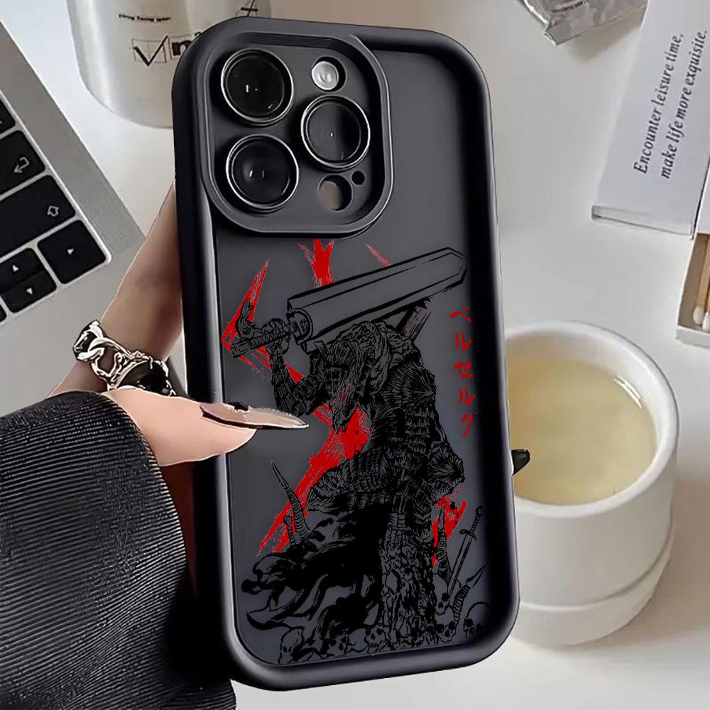 Berserk Guts Warrior Phone Case For Redmi NOTE 8 9 A1 A2 A3 9 9A 9C 10 10C 12 12C 13 13C 14C 15 15C K30 K40 K50 K60 Case Shell