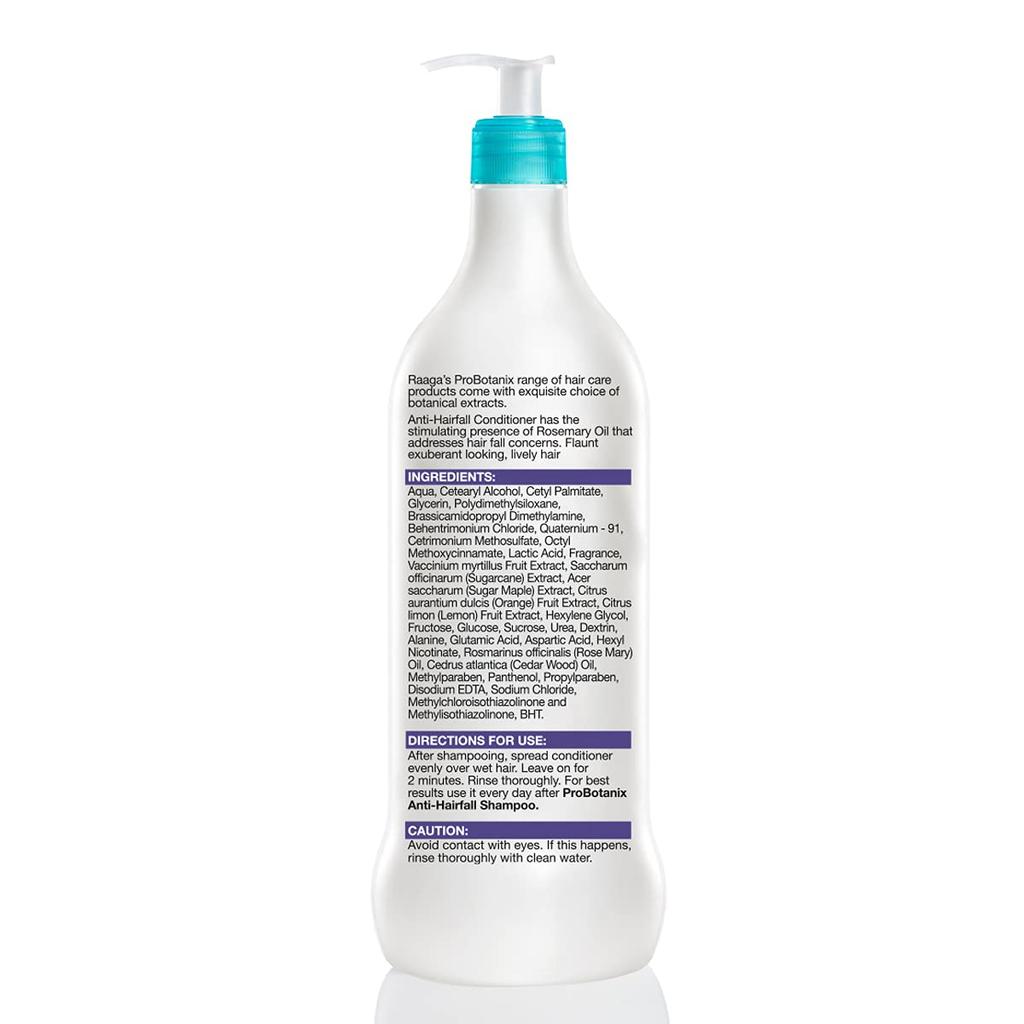 Raaga Professional Pro Botanix Rosmarin Spülung Für Stark Aussehendes Haar Glattes Finish Tägliche Pflege 1000 ml