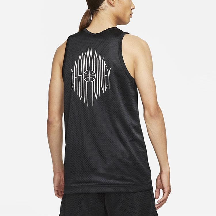 Nike Kevin Durant Basketball Sports Printed Breathable Vest Men Tops Black CV2408-010