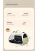Transparent Outdoor Cat Carrier Backpack - Breathable, Panoramic View, Portable, Handheld & Shoulder Bag.