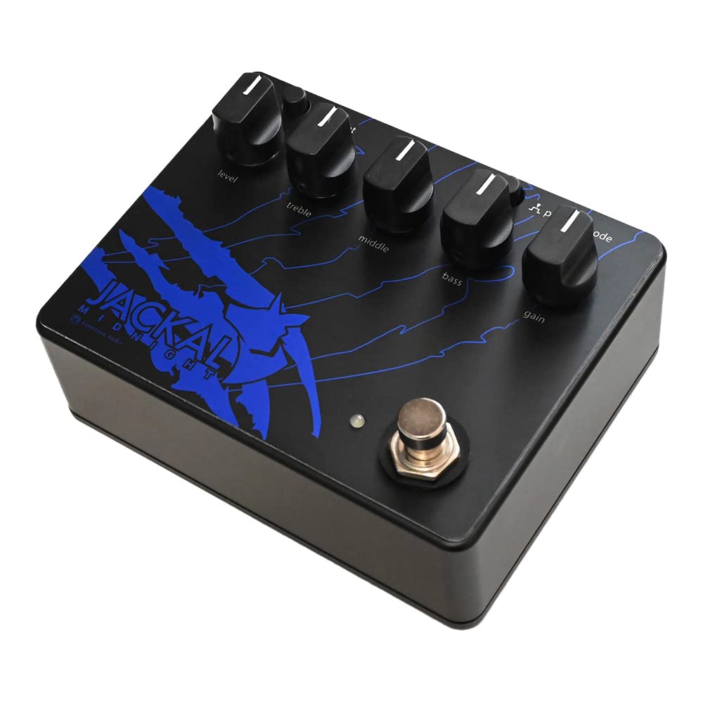 Limetone Audio Limetone Audio JACKAL MIDNIGHT Drive Pedal Guitar Bass Effector