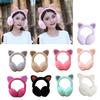 Fashionable Ear Muffs for Women Girl with Cat Ear Folding Comfortable Ear Protectors for Easy Storage Winter Headwear