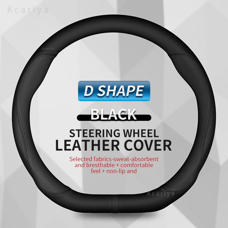 Carbon fiber Leather Car Steering Wheel Cover For Alfa Romeo Giulia Stelvio Giulietta 159 147 156 Mito Sportiva Auto Accessories