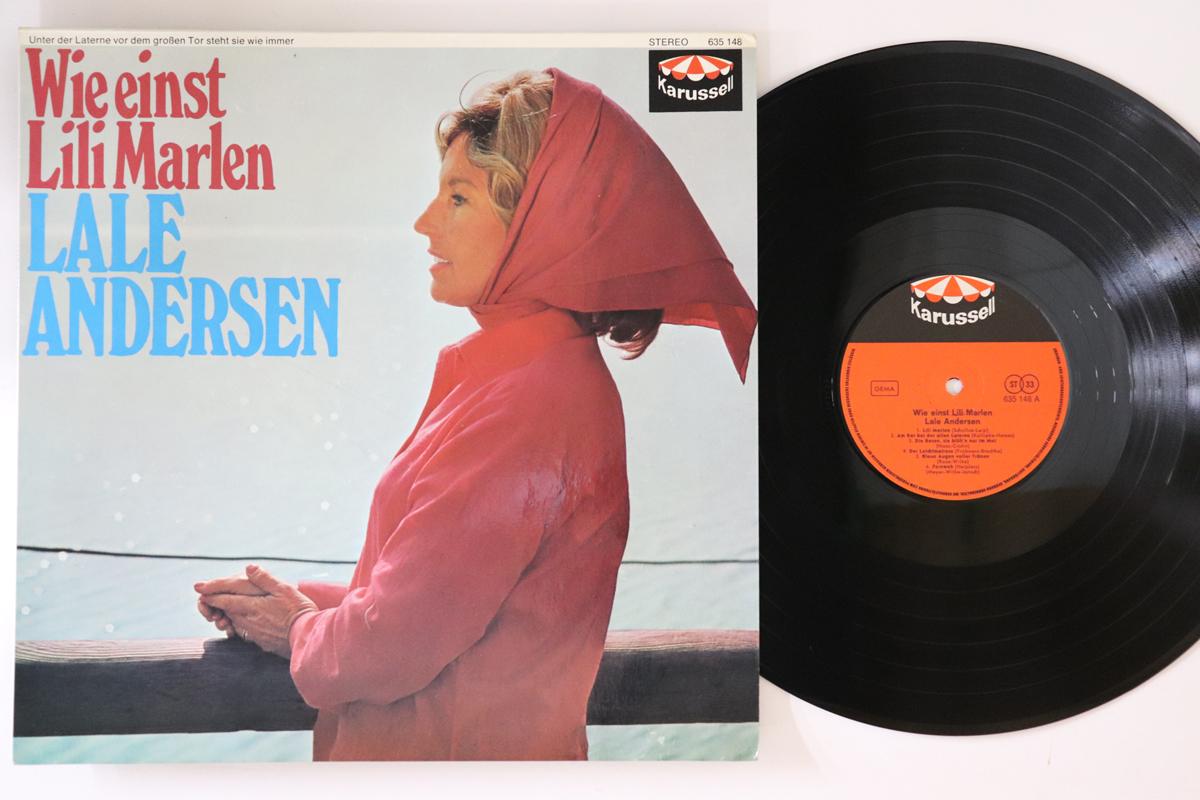 

LP Record LALE ANDERSEN - Wie Einst Lili Marlen 635148 KARUSSELL Germany Pop Used