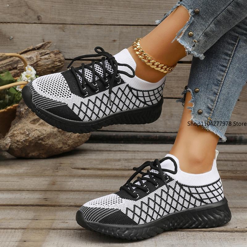 Fashion Sneakers Women Breathable New Fashion Running Shoes Comfortable Casual Shoes Female Tenis Masculino Lightweiht Sports Shoes