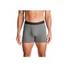 Under Armour Lettered Stretch Boxer Briefs 3-Pack Men Underwear 1387425-709