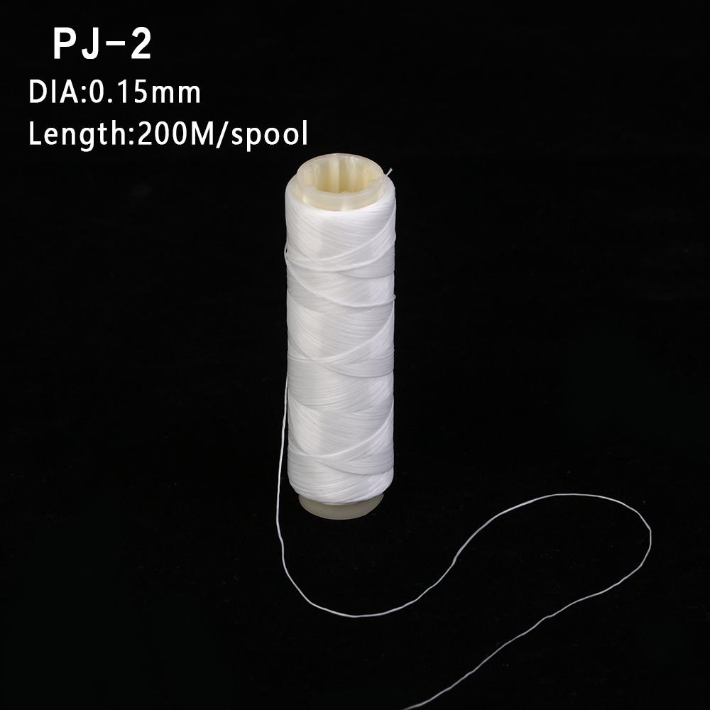 1PC Línea de Pesca de PE de Alta Resistencia, Hilo Elástico de Nailon, Carrete, Hilo Invisible, Cuerda Fuerte de Poliéster para Señuelo, Monofilamento