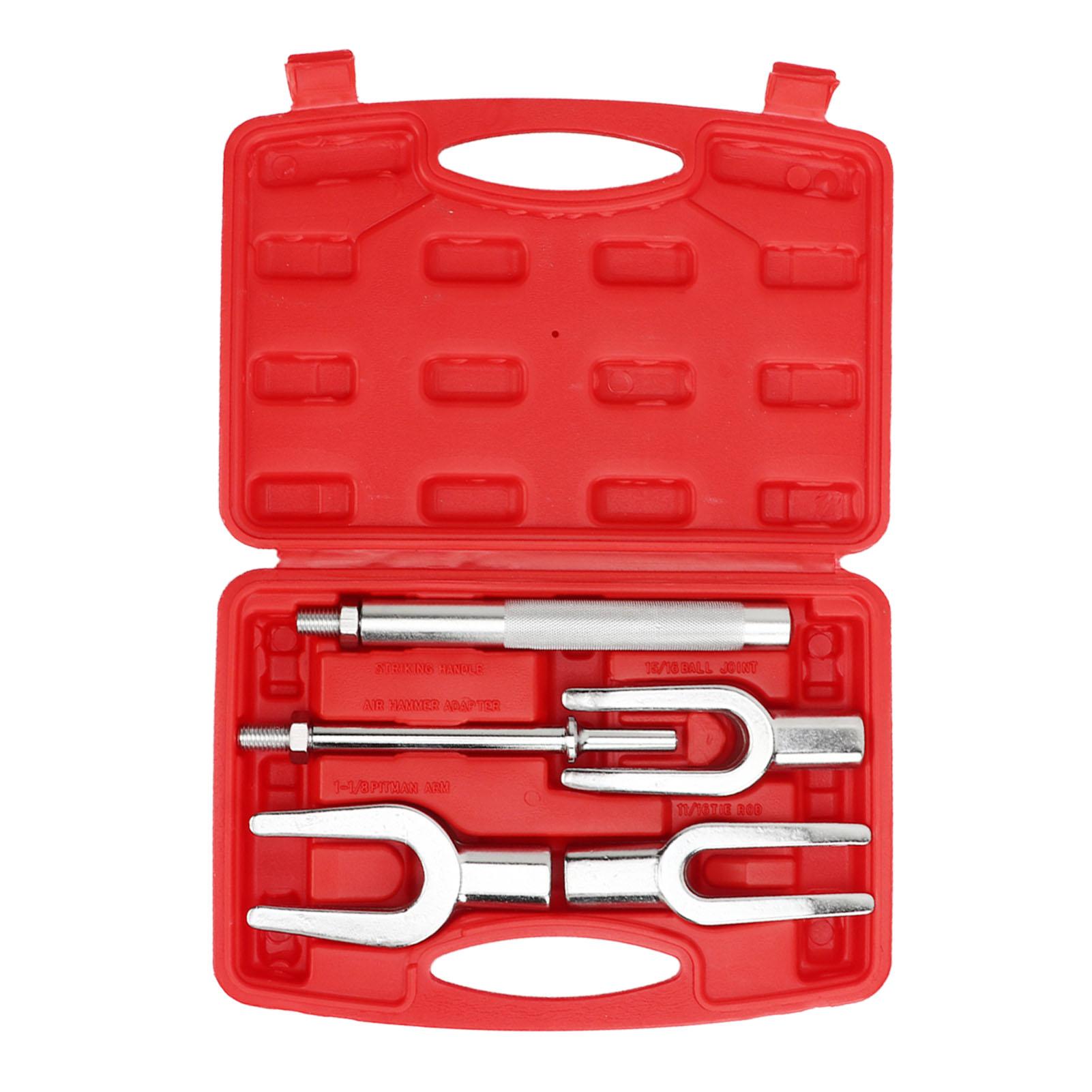 

Набор съемников шаровых опор 1Набор инструментов для снятия рулевых тяг с хромированной поверхностью 18 дюймов 15/16 дюймов 11/16 дюймов для