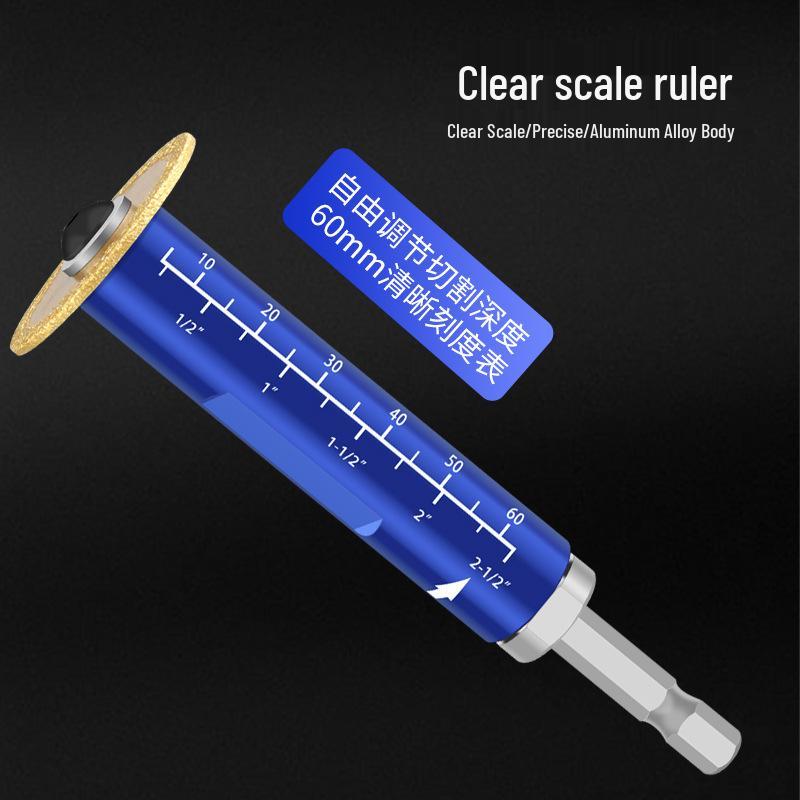 Mini Adjustable Inner Pipe Cutter with Limit Stop for Drain Tubes