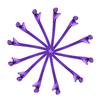 12PCS Purple Salon Hair Clip Fashion Sectioning Clip Home Use Duck Bill Clips  Salon