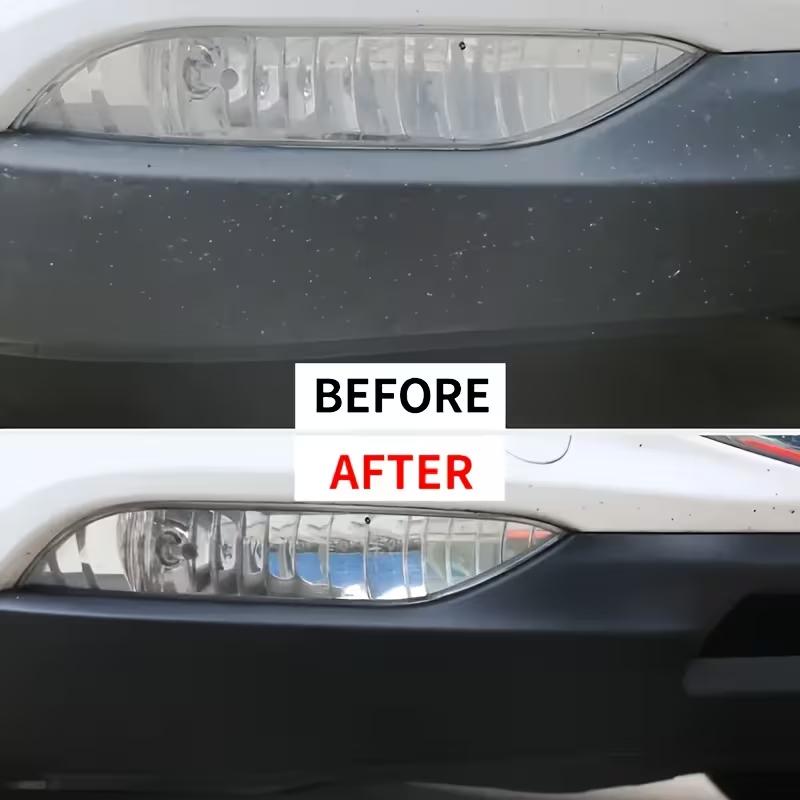 Car Interior Plastic Restorer – Dashboard & Door Panel Renewing Agent, Anti-Aging Rubber Care, Removes Oxidation & Whitening, Deep Conditioning Polish