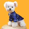 Trendy Soft Pet Silk Pajamas XS/L Thin Fabric Dog Shirt Skin-friendly Comfortable Cat Clothes Summer Season