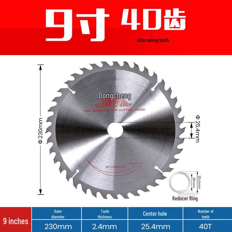 Circular Alloy Woodworking Saw Blade for Angle Grinder