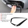 2pcs Carbon Fiber Style Car Front Foglight Lamp Eyebrow Eyelid Cover Trim Stickers for BMW 5 Series M Sport G30