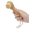 Massage Brush Portable Wooden Soft Manual Facial Body Massage Cleaning Care Brush