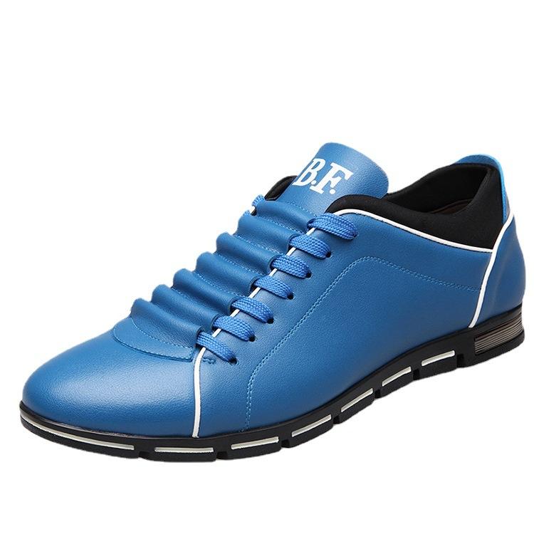 2025 for Four Seasons Sports and Leisure Men's Shoes Lace-up Men's Breathable Fashion Trend Low-top Shoes Single Shoes