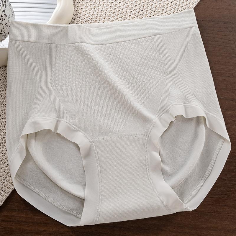 

Big Size Female Spring and Autumn Pure Cotton 10 Bacteriostatic High Waist Belly Triangle Briefs L