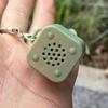 1/2/3Pcs Croaking Frog Keyboard Fidget Toy with LED Light Stress Anxiety Relief Keyboard Clicker Keychain Portable Decompression Button Sensory Toy