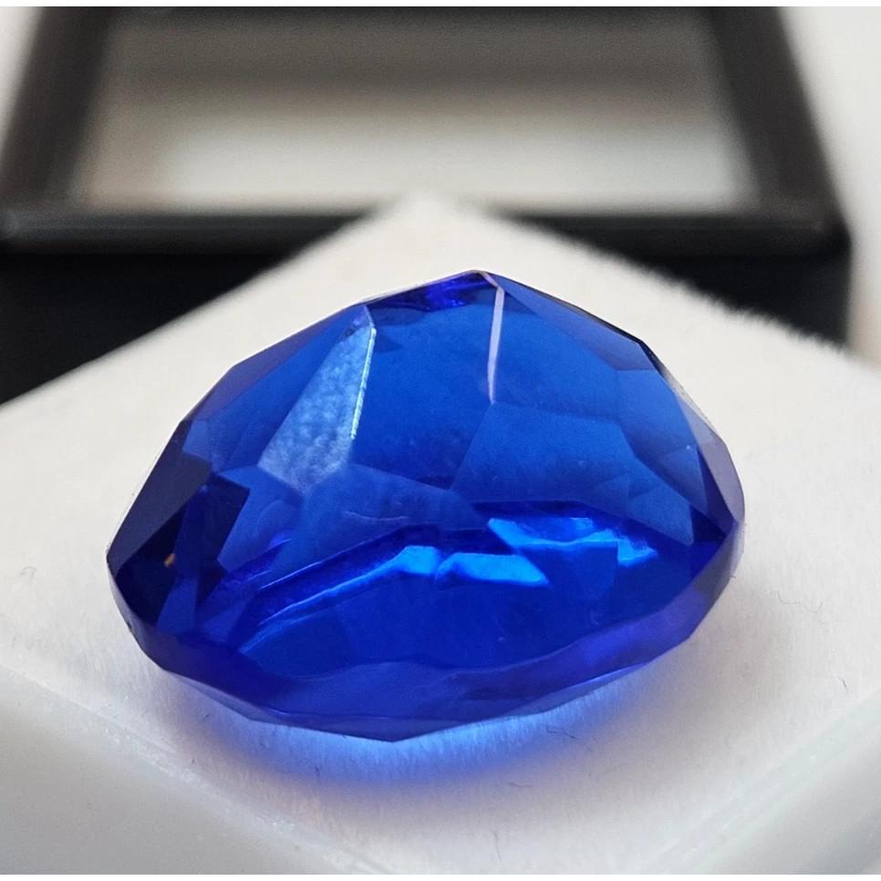 Natural Blue Sapphire For Making Oval Cut 11-12 Ct Fabulous Loose Gemstone