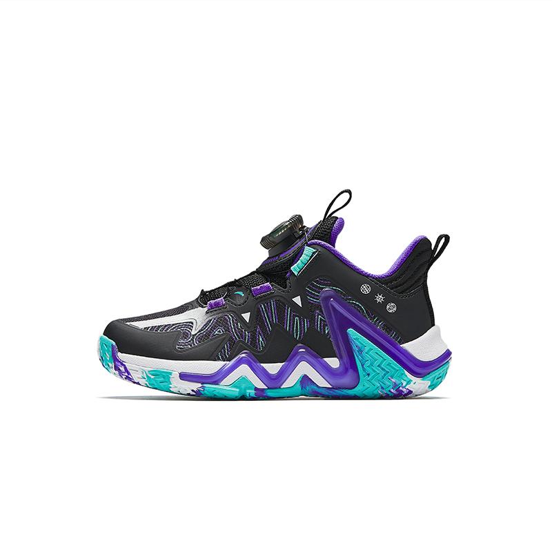 Anta Kids Reverse Scale 3.0 Fabric Trendy Comfortable Versatile Non-Slip Wear-Resistant Breathable Low-Top Basketball Shoes A12519930