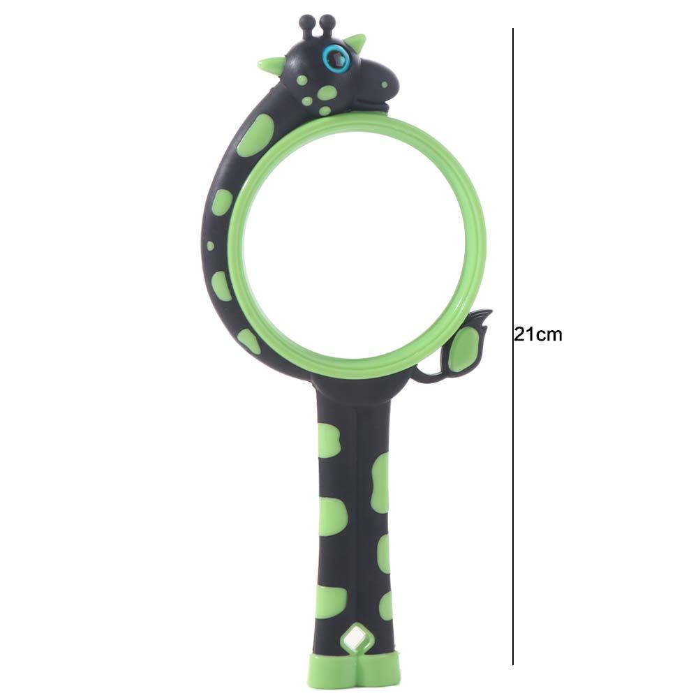 High Definition Loupe Magnifier Experimental Magnifying Glass 10X Glass Giraffe Magnifier  Kids