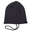 Basic Enchi Solid Strings Knit One Size Fits and Black Cap, Oversized, Thin, Most, Women's Men's,