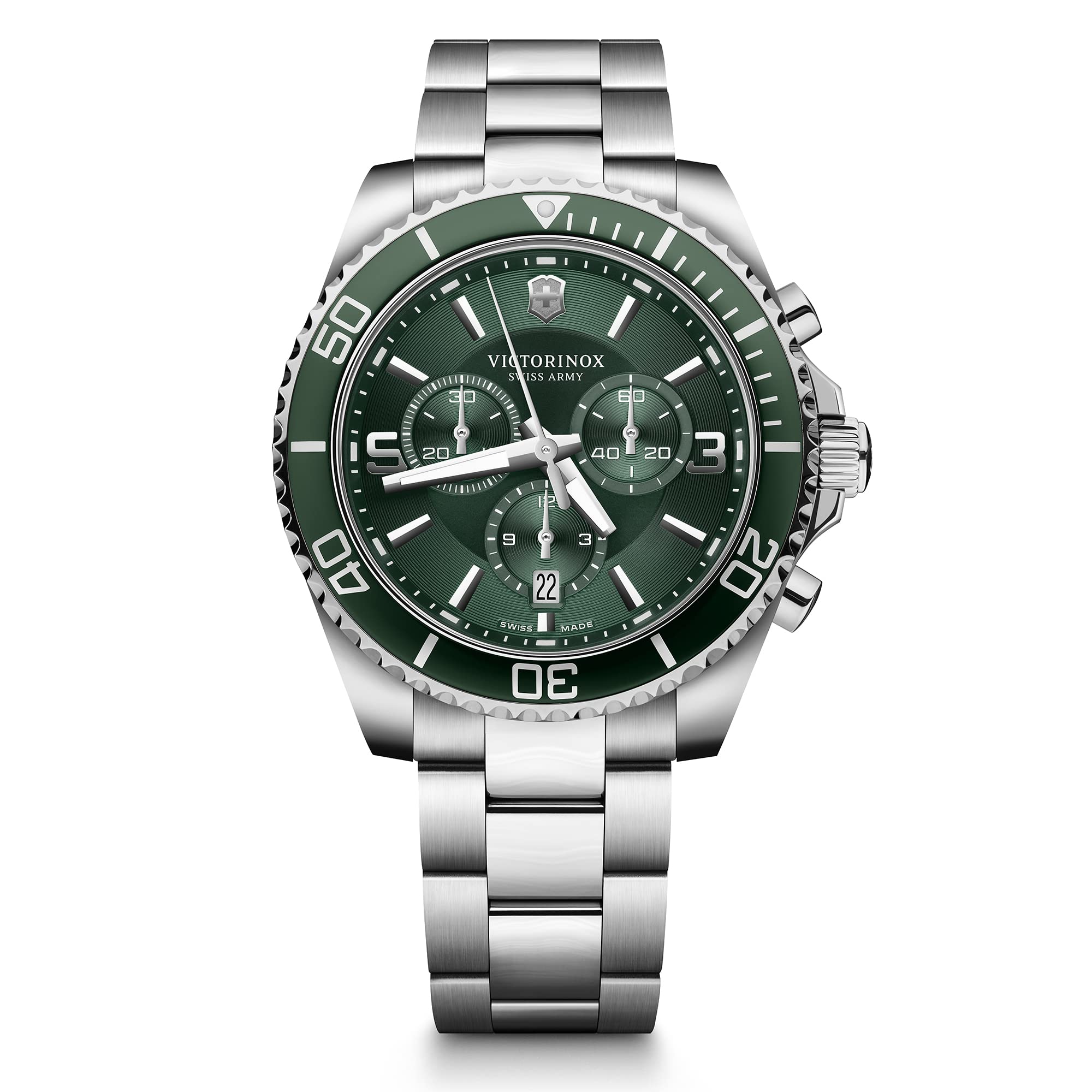 

VICTORINOX Watch MAVEIRCK CHRONO Gift 241946 Quartz [Victorinox] [] зелений