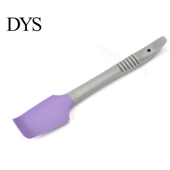 Silicone Spatula Cake Cream Scraper High Temperature Resistance Anti-scalding Mixing Hanging Hole Baking for Bakery