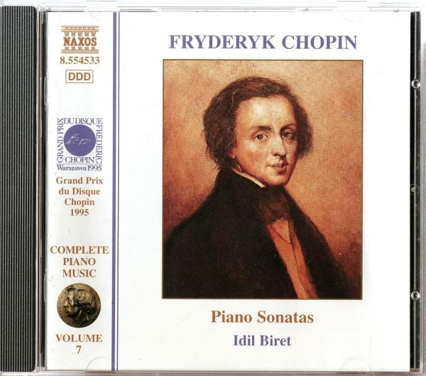 

CD CHOPIN - Piano Sonatas 1-3 8554533 Naxos 1999 UK Classical Used