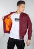 Demi-season Jacket Alpha Industries MA-1 TT Man (191103) Dark Maroon