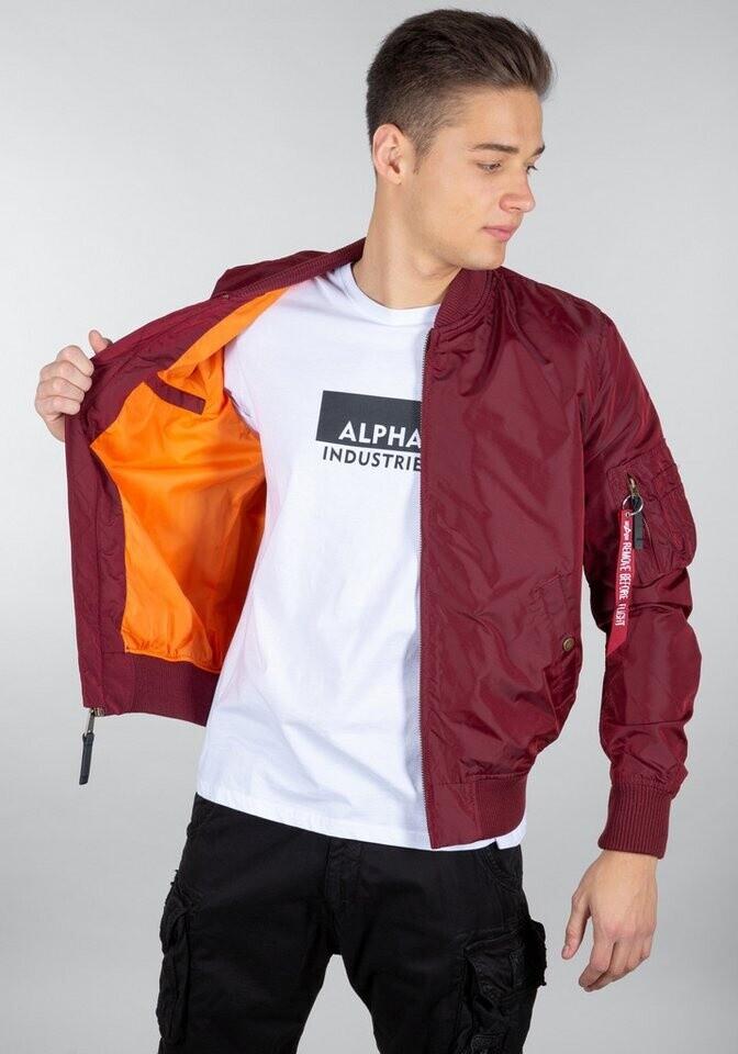 Demi-season Jacket Alpha Industries MA-1 TT Man (191103) Dark Maroon