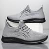 Sneakers Men's Shoes Summer Breathable New Running Shoes Lace-up Lightweight Single Shoes Versatile Casual Shoes Comfortable Dad Shoes
