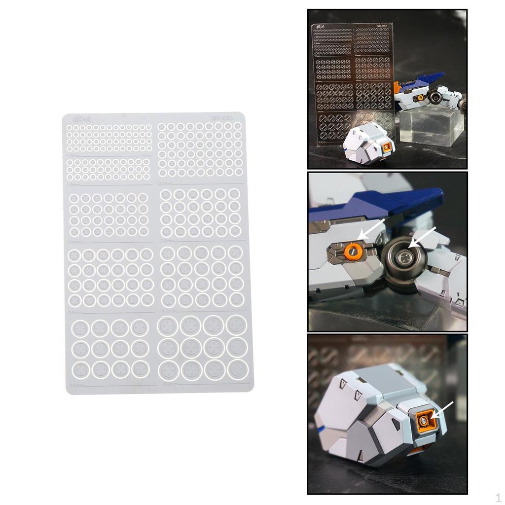 Plate Mecha Model Etched Parts Building Repairing Fixing Modeling Tools for Accessories Age
