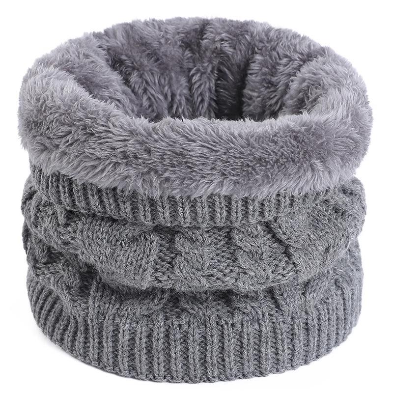 Men's Winter Knit Duckbill Cap: Thick Velvet-Lined, Warm Wool Hat for Cold Weather