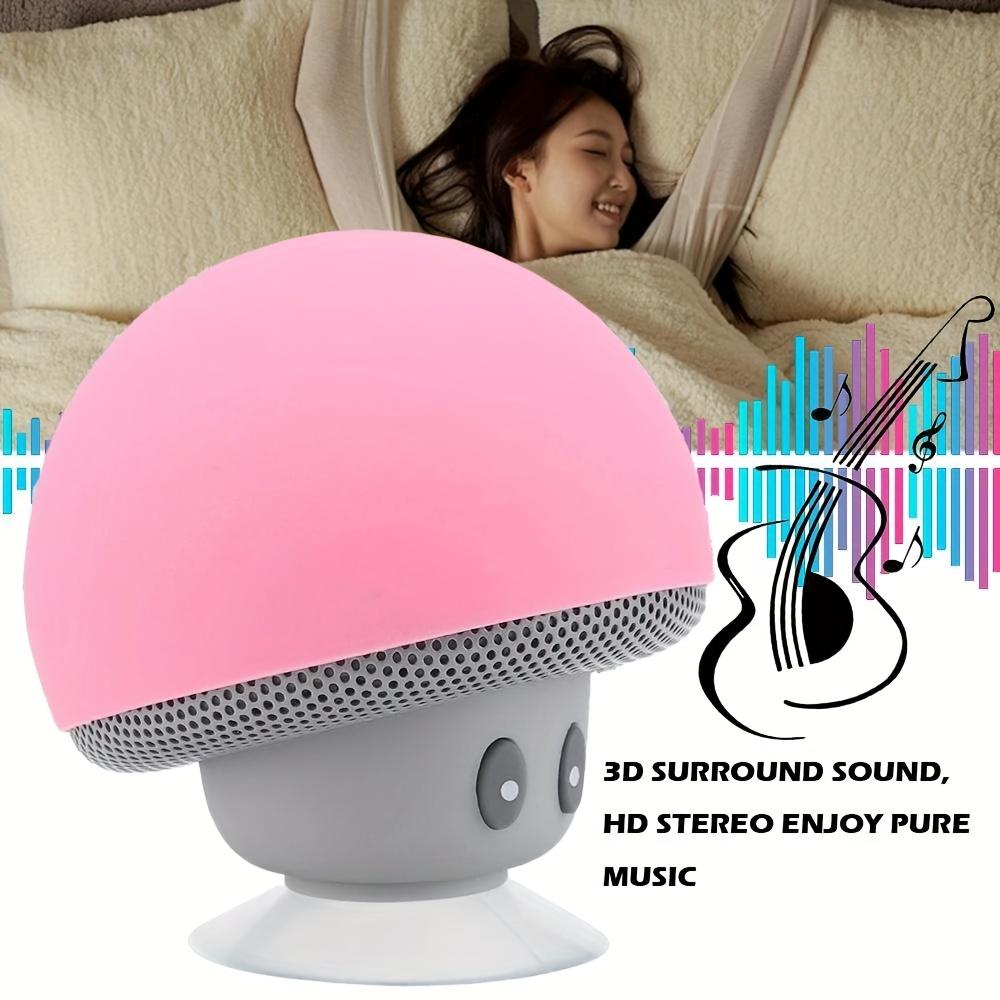Tragbarer Drahtloser Lautsprecher Stereo Sound Schwerer Bass Saugfußdesign Freisprechanrufe Bluetooth-Lautsprecher Bürogebrauch Geschenk Party