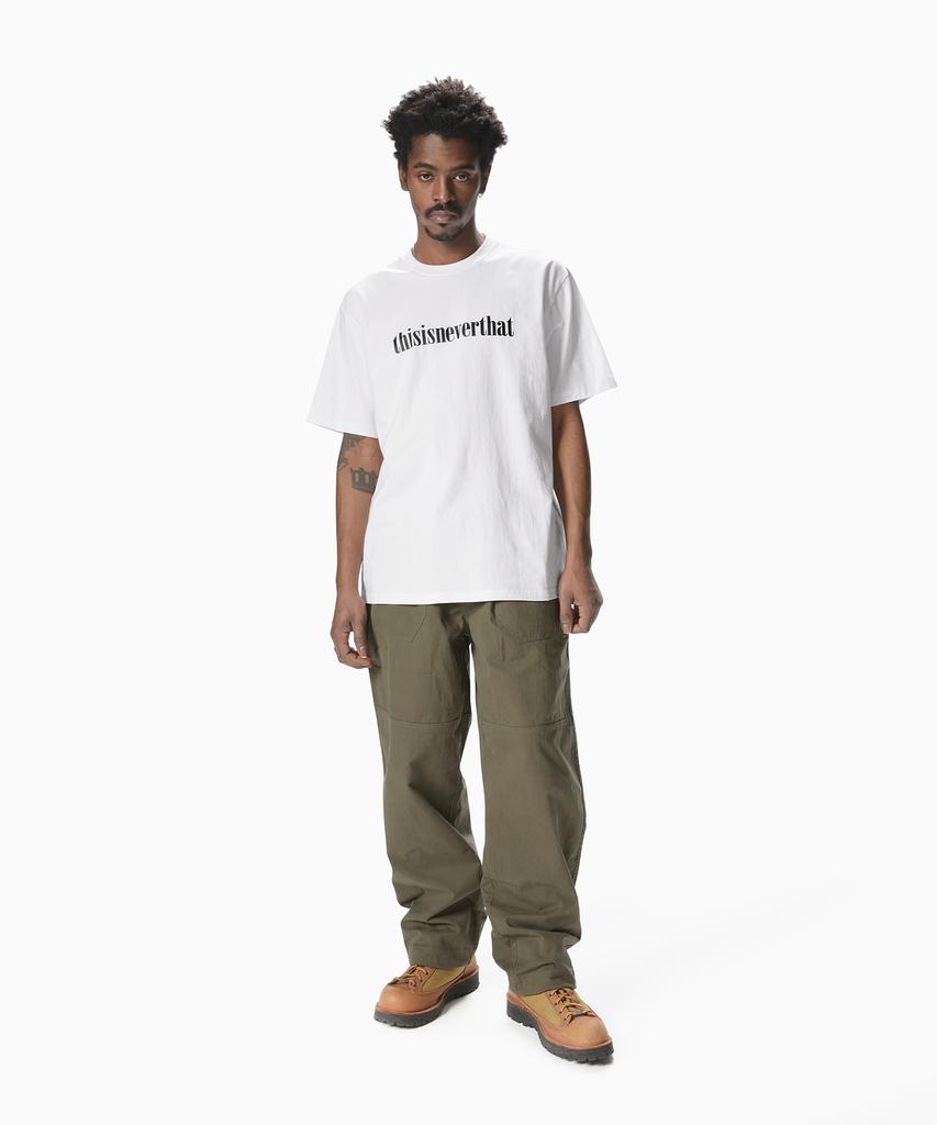 THISISNEVERTHAT Onyx Logo Tee White