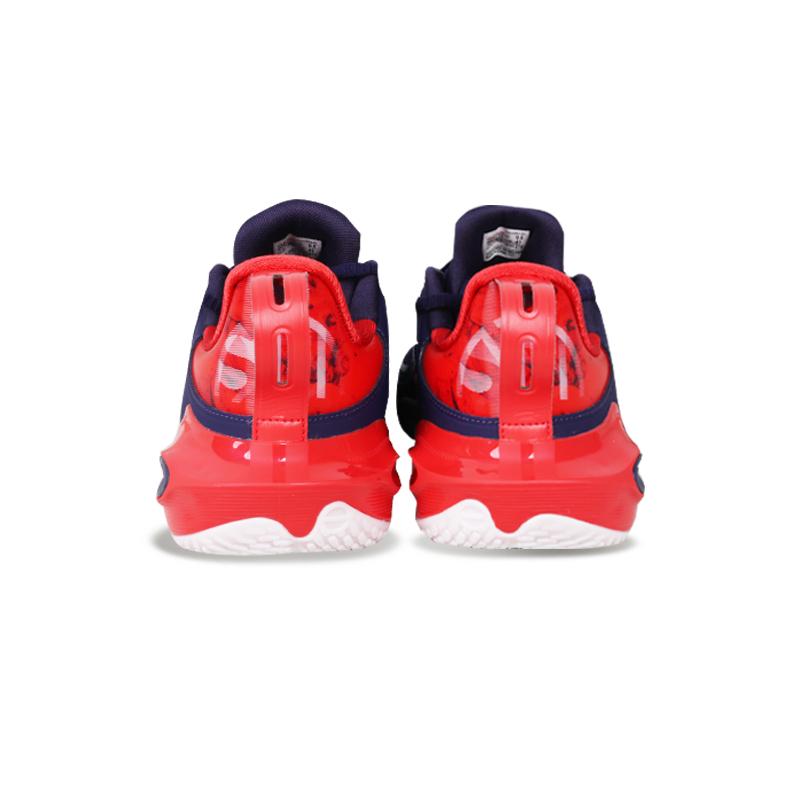 New LiNing Flash Strike 11 Cushioning, Slip Resistant, And Abrasion Resistant Low Top Basketball Shoes Men's Navy ABAU053-22