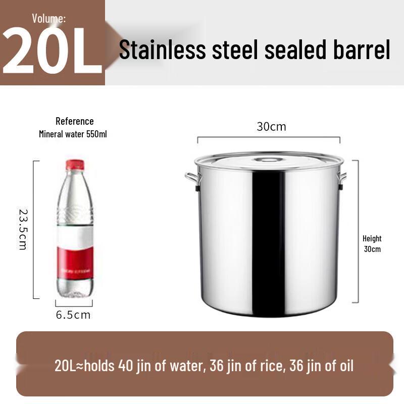 Huabeisen Stainless Steel Multi-Purpose Pot with Lid