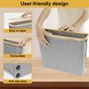 Bathroom Trash Can Foldable Toilet Paper Basket Toilet Creative Gap Waste Bin Large Capacity Household Paper Storage Holder